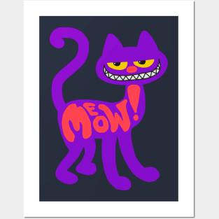 Meow Kitty Posters and Art